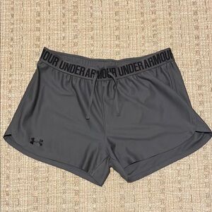Under Armour Gray Athletic Performance Shorts